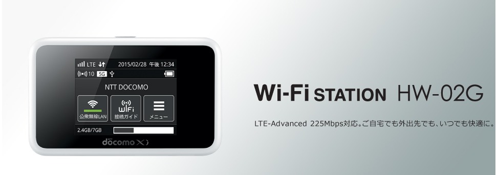 Wi-Fi STATION HW-02G