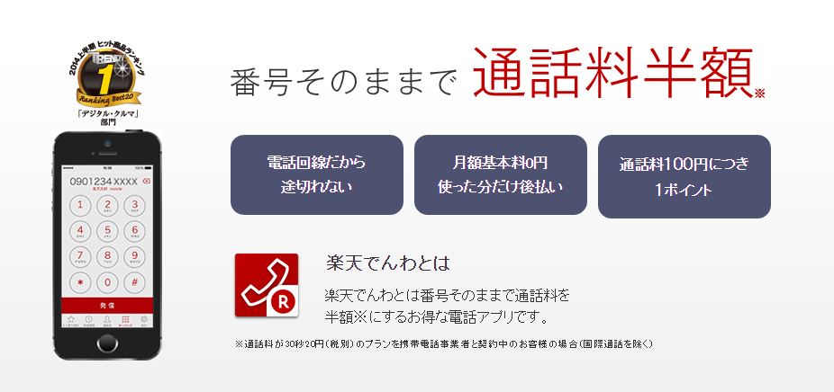 楽天でんわ