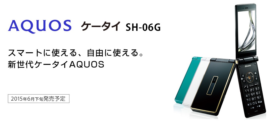 AQUOS ケータイ SH-06G