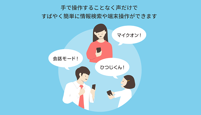 音声起動