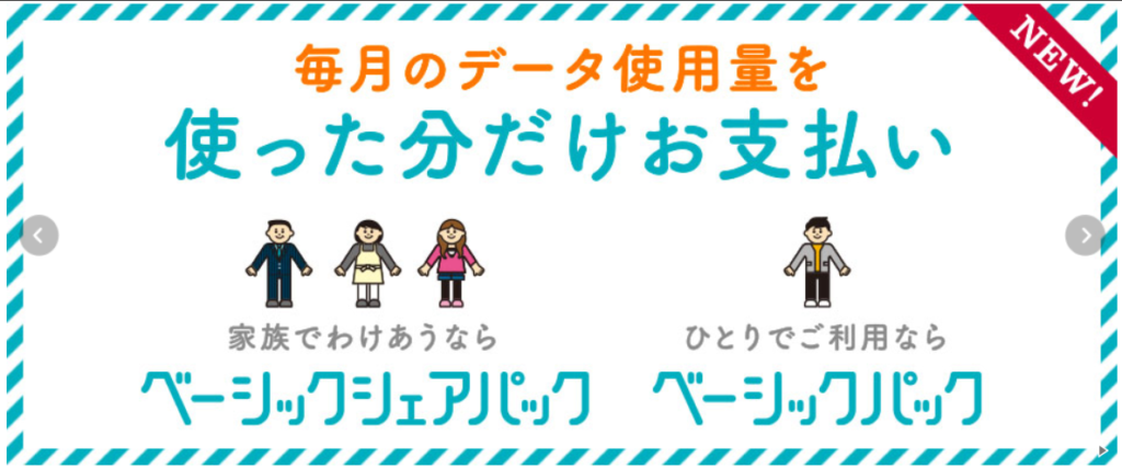 ベーシックパック/ベーシックシェアパック